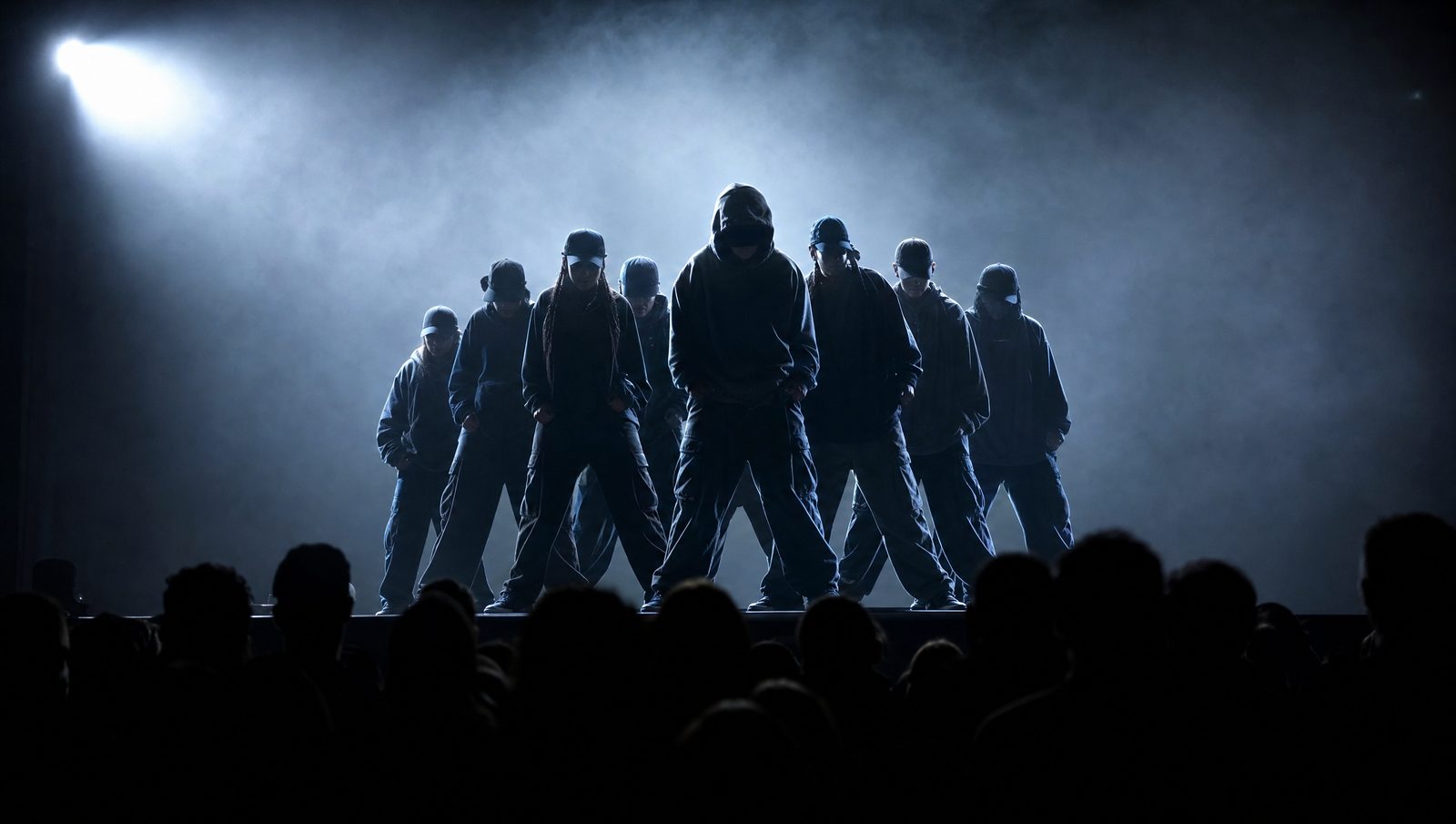 Súťažný tím UNOSTAR DANCE STUDIO na pódiu